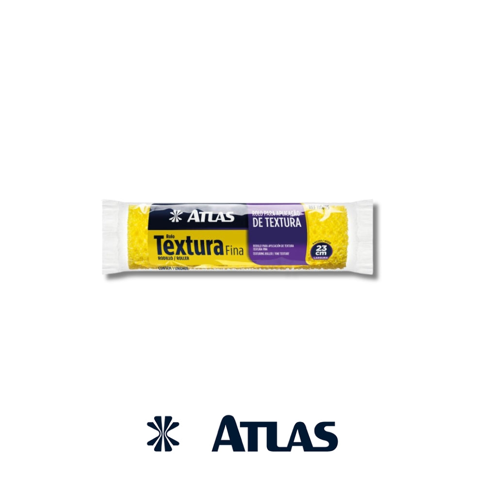 MOTA PARA RODILLO ATLAS 38 MM (1-1/2 PULGADAS) 9 PULGADAS TEXTURA RUSTICO FINO