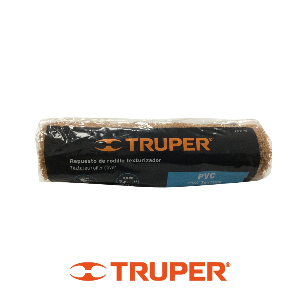 MOTA PARA RODILLO DE TEXTURA RUSTICO 9 PULGADAS TRUPER