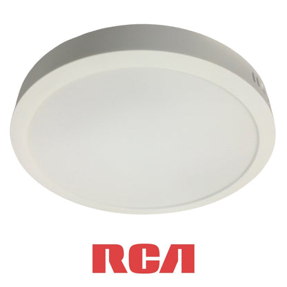 PANEL LED SUPERFICIAL REDONDA 24W lUZ BLANCA 6500k 85-277V RCA (RLCRLD24W)