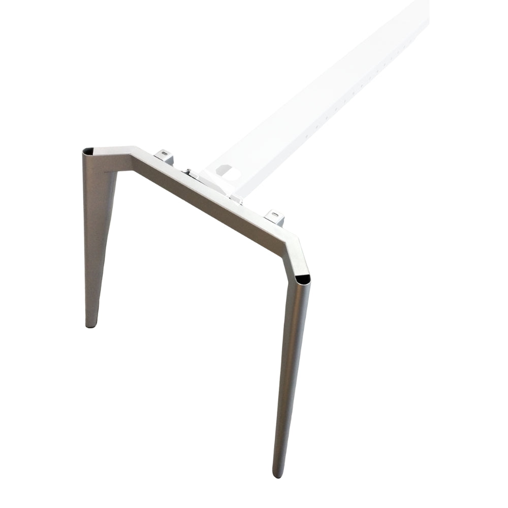 PATAS DE ESCRITORIO REA METAL LEG 800MM GREY RIVAL