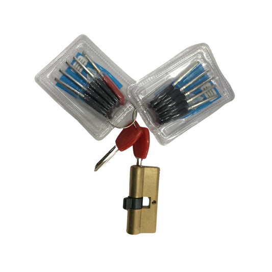 CILINDRO PARA SET PUERTA (INCLUYE: 10 LLAVES+2MASTER KEYS)