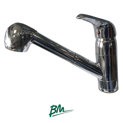 LAVE DE FREGADERO MONOMANDO MANGUERA EXTRAIBLE ACABADO CROMO BM825-0201