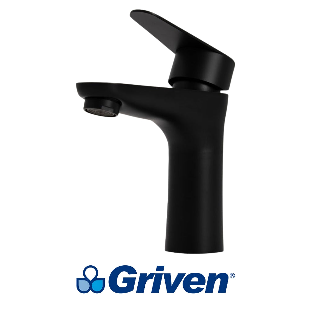 LLAVE MONOMANDO DE LAVAMANOS NEGRO GRIVEN A367-BF604-3-8