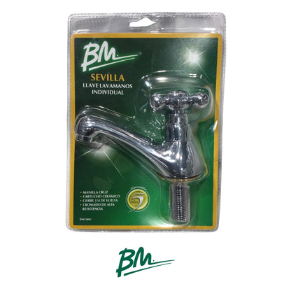 LLAVE DE LAVAMANOS INDIVIDUAL SEVILLA BM-33003