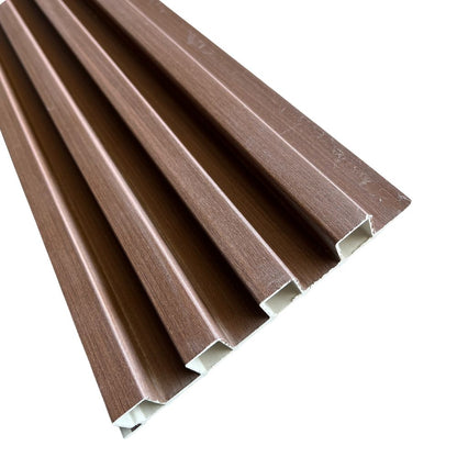 REVESTIMIENTO DE PARED DE WPC MADERA OSCURA 168 X 2800 X 24MM 6.3KG/M2