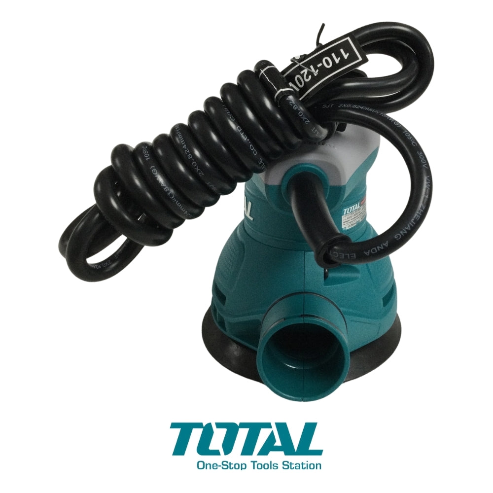 LIJADORA ORBITAL CIRCULAR ROTATIVA DE 5 PULGADAS 1300 RPM 320 W 110-120 V TOTAL UTF2131256