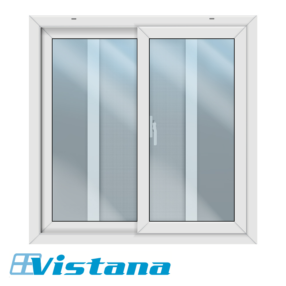 VENTANA DE UPVC SIN RETICULA 1.20m X 1.80m VISTANA