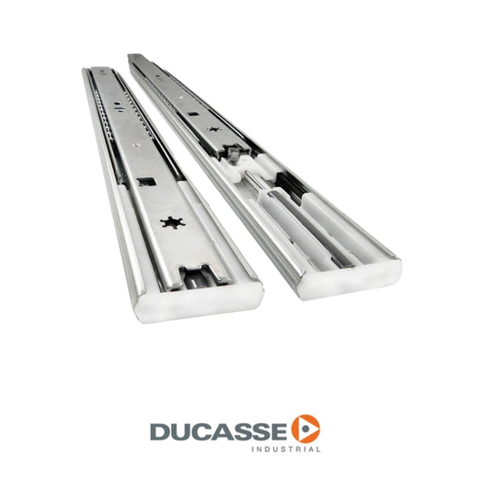 CORREDERA TELESCOPICA CIERRE SUAVE 400MM (ZN) DUCASSE