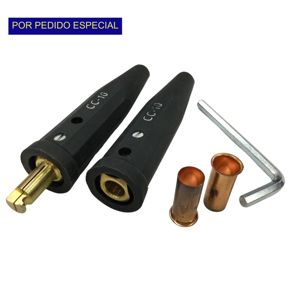 CONECTOR PARA CABLE DE SOLDAR LC-10