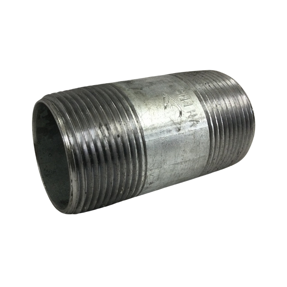 NIPLE GALVANIZADO 1-1/4 PULGADAS X 3 PULGADAS 10762