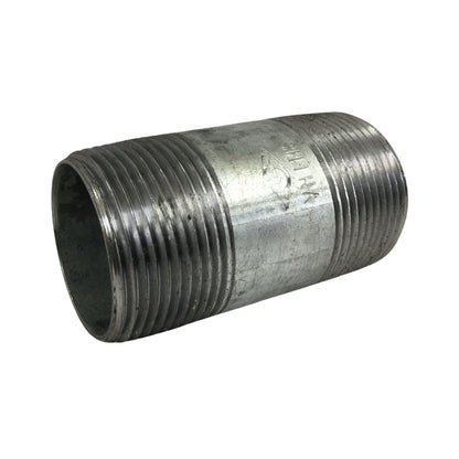 NIPLE GALVANIZADO 1-1/4 PULGADAS X 3 PULGADAS 10762