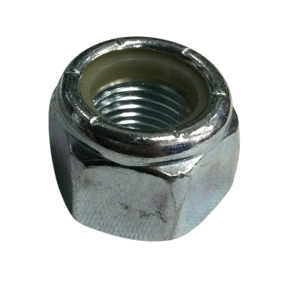 TUERCA AUTOBLOCANTE INSERTO NYLON 1/2 PULGADAS-20 ROSCA FINA