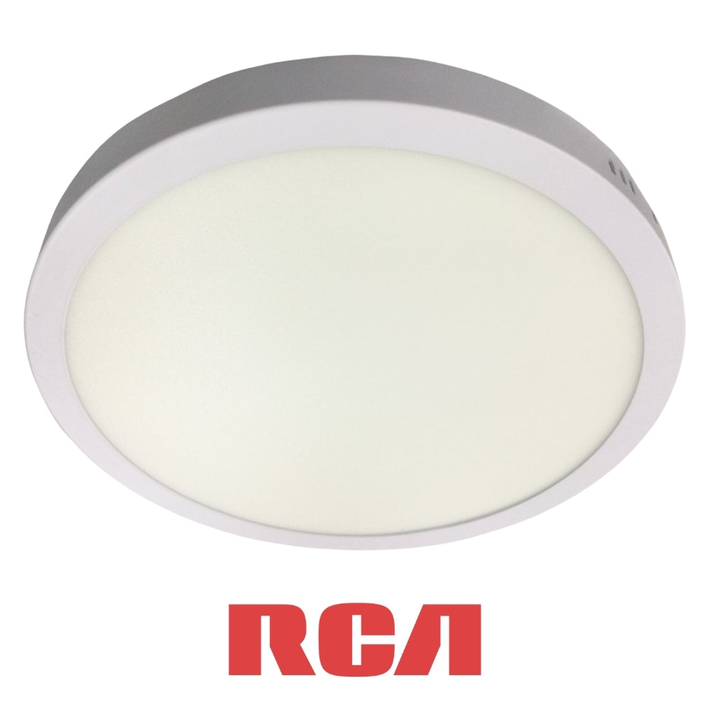 PANEL LED SUPERFICIAL REDONDA 24W lUZ NATURAL 4000k 85-277V RCA (RLCRLN24W)