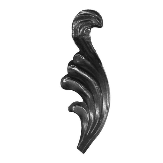 PETALO DE HIERRO FORJADO DERECHO 30X90X3mm - 136/13