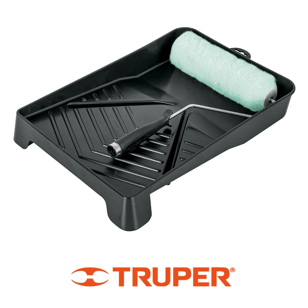 KIT DE PINTAR TRUPER 3 PCS (ESQUELETO, MOTA Y BANDEJA)