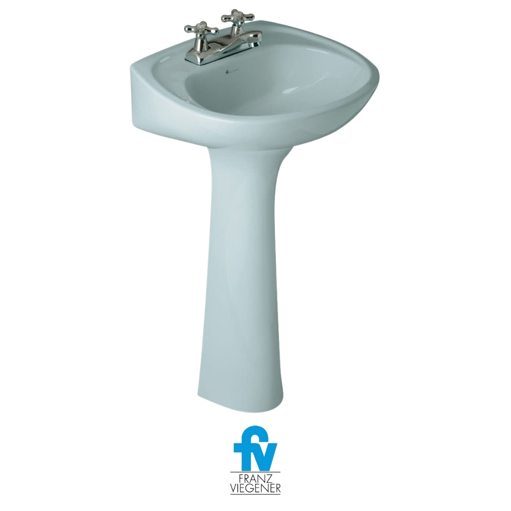 LAVAMANOS CON PEDESTAL FV GALA COLOR CELESTE E208-CE