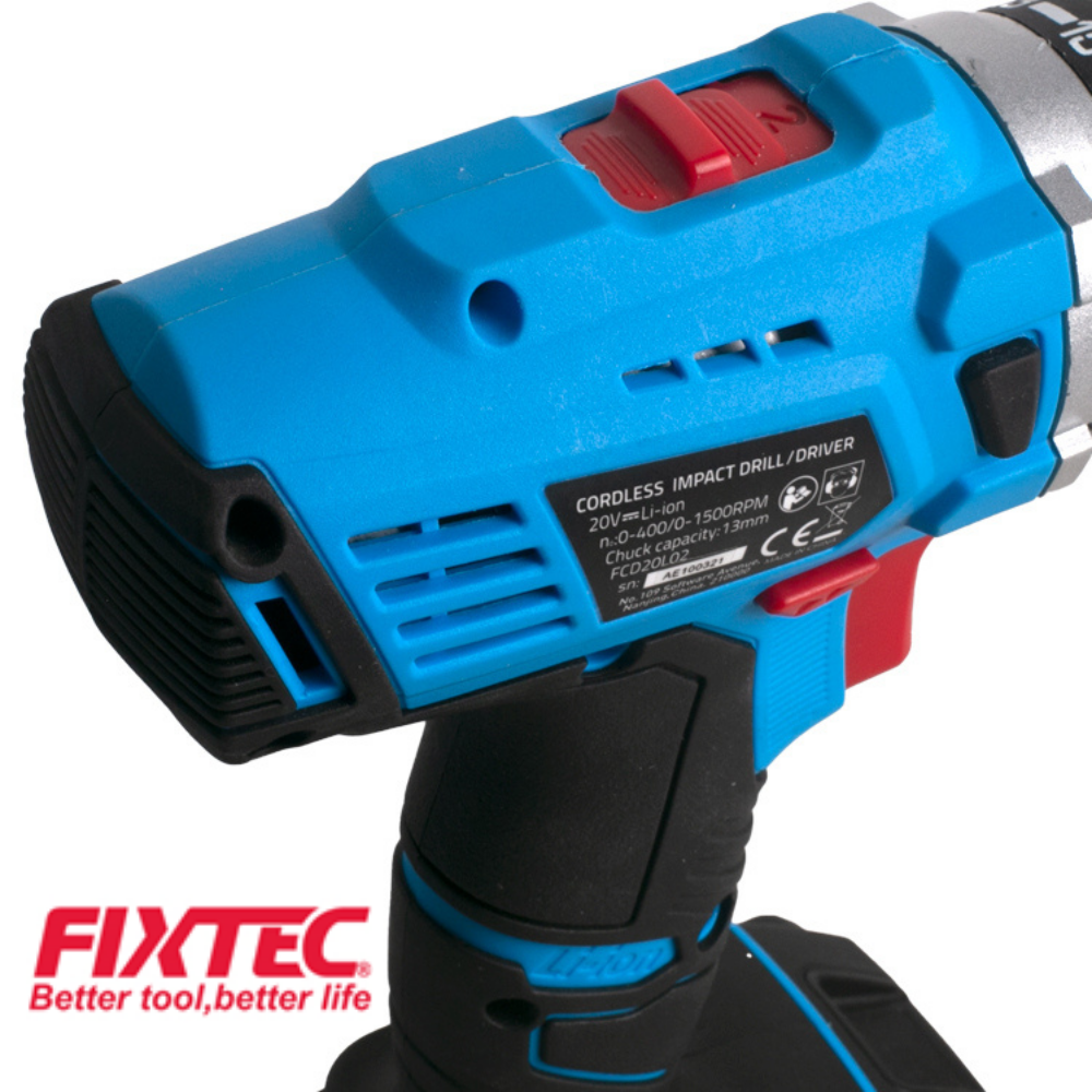 TALADRO DE IMPACTO INALAMBRICO FIXTEC FCD20L02-110V 20V