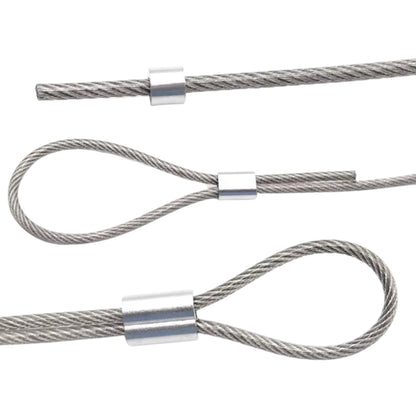 TOPE PARA CABLE ALUMINIO 5/32 PULGADAS