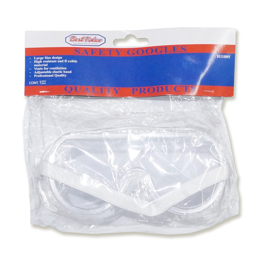 LENTE DE SEGURIDAD CON RANURA DE VENTILACION BEST VALUE