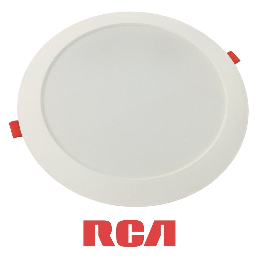 PANEL LED EMPOTRABLE REDONDO  LUZ DIA 18W85-277V 1260LM RCA (RLRLD18W)