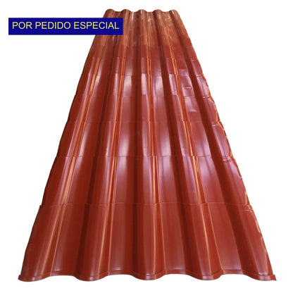 TEJA METALICA 12 GRADAS (15.062 PIES) ROJA TEJAGALA