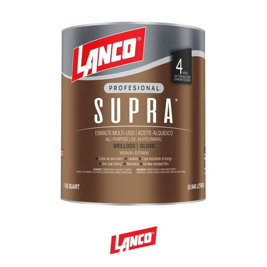 PINTURA SUPRA ACEITE BLANCO CUARTO VA952-5 LANCO