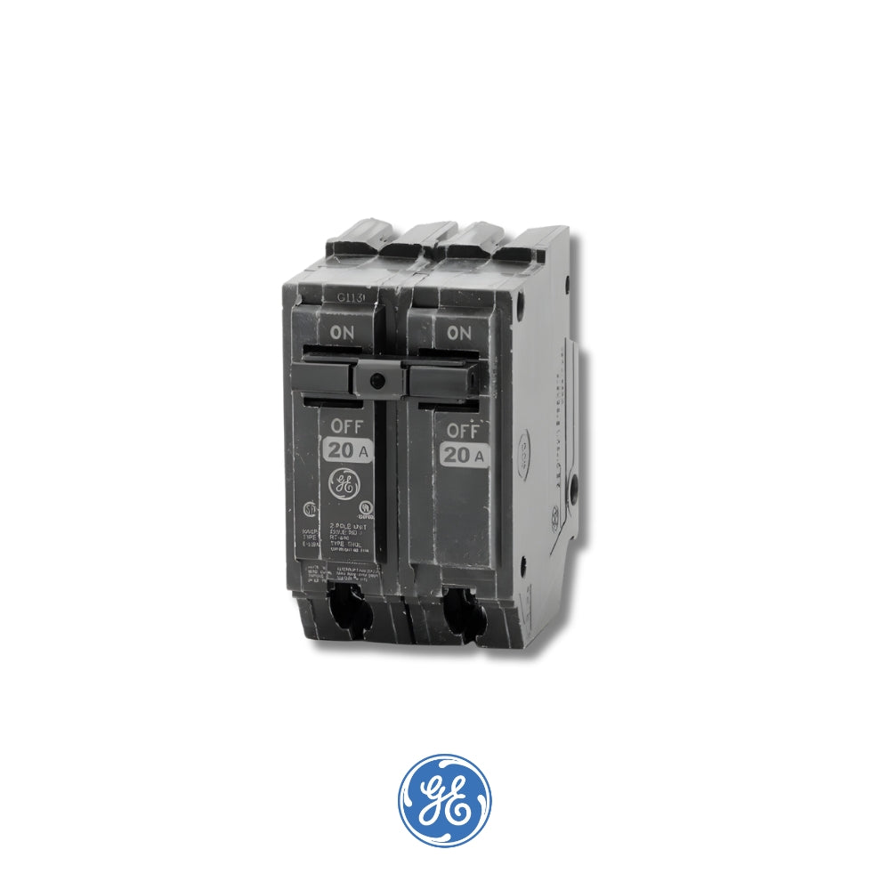 BREAKER 20A 2 POLOS THQL2120 120/240V 10KA GENERAL ELECTRIC / ABB