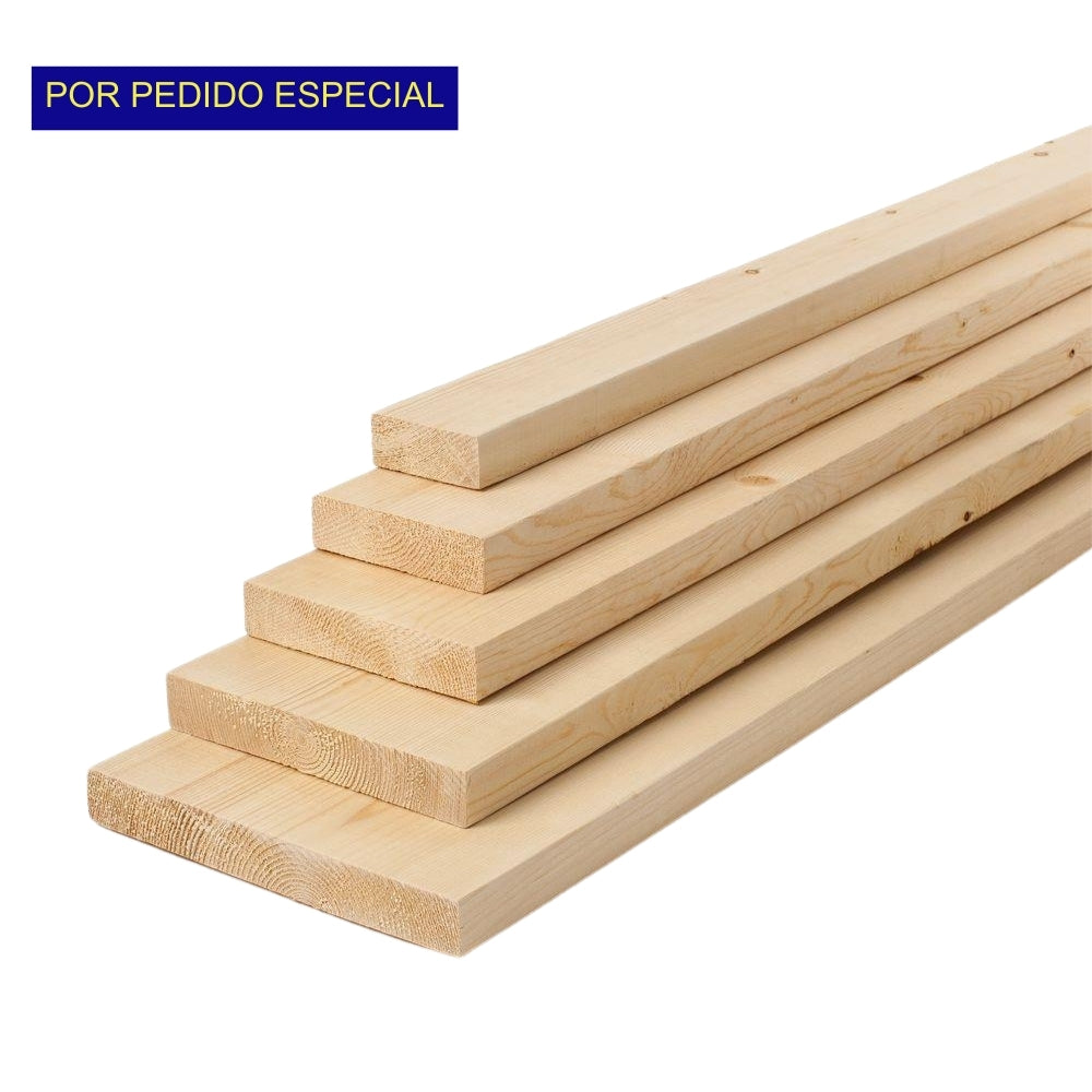 MADERA DE PINO CEPILLADA 2 PULGADAS X 12 PULGADAS X 8 PIES