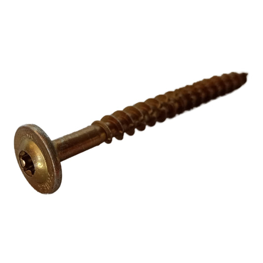 TORNILLO TIRAFONDO ZINC AMARILLO 5/16 PULGADAS x 3 PULGADAS