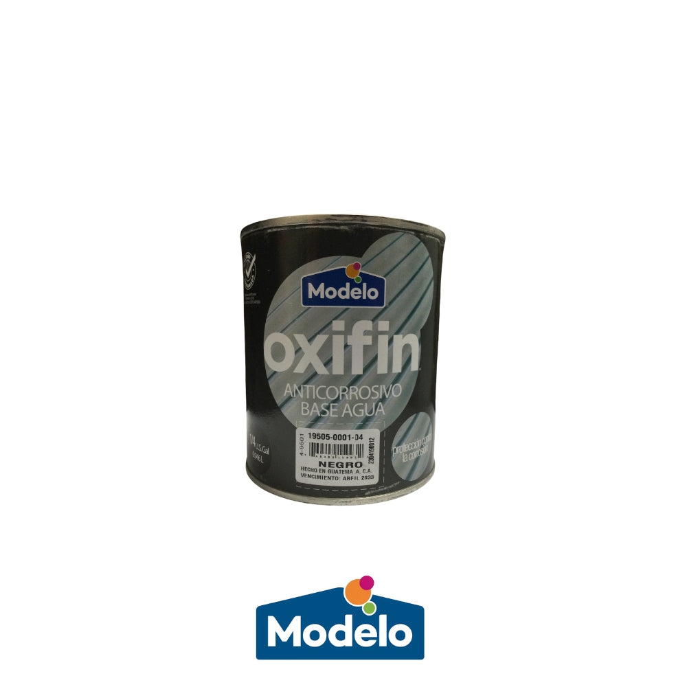 PINTURA ANTICORROSIVA OXIFIN NEGRO 1/4 19505-0001-04 MODELO