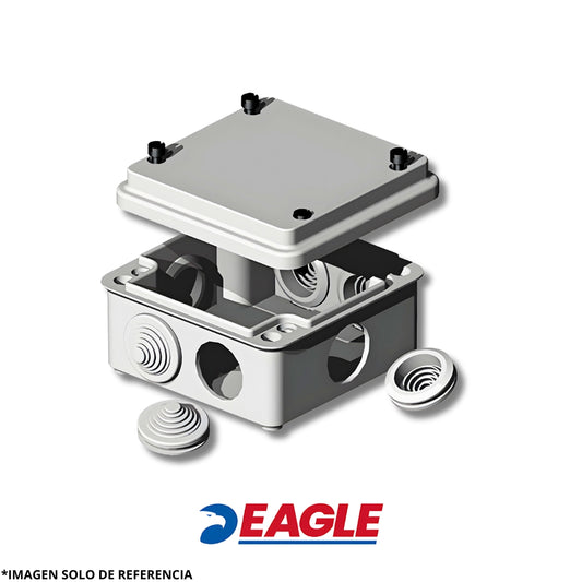 CAJA ESTANCA CONOS 100x100x55 mm IP54 PG21