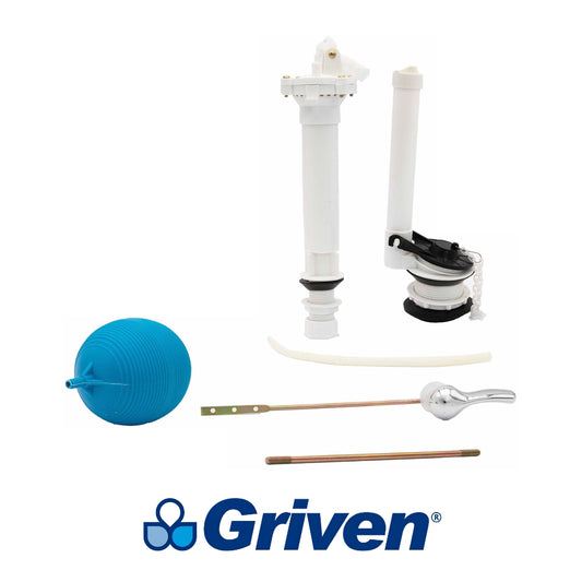 JUEGO DE REPUESTOS PARA TANQUE DE INODORO GRIVEN A367-MP