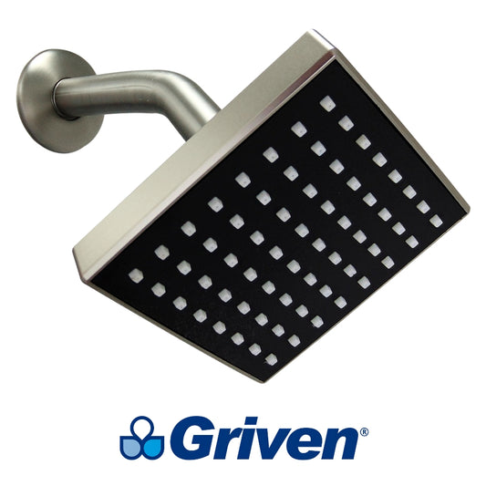 REGADERA TIPO LLUVIA 4 PULGADAS GRIVEN GV-SHS-A4