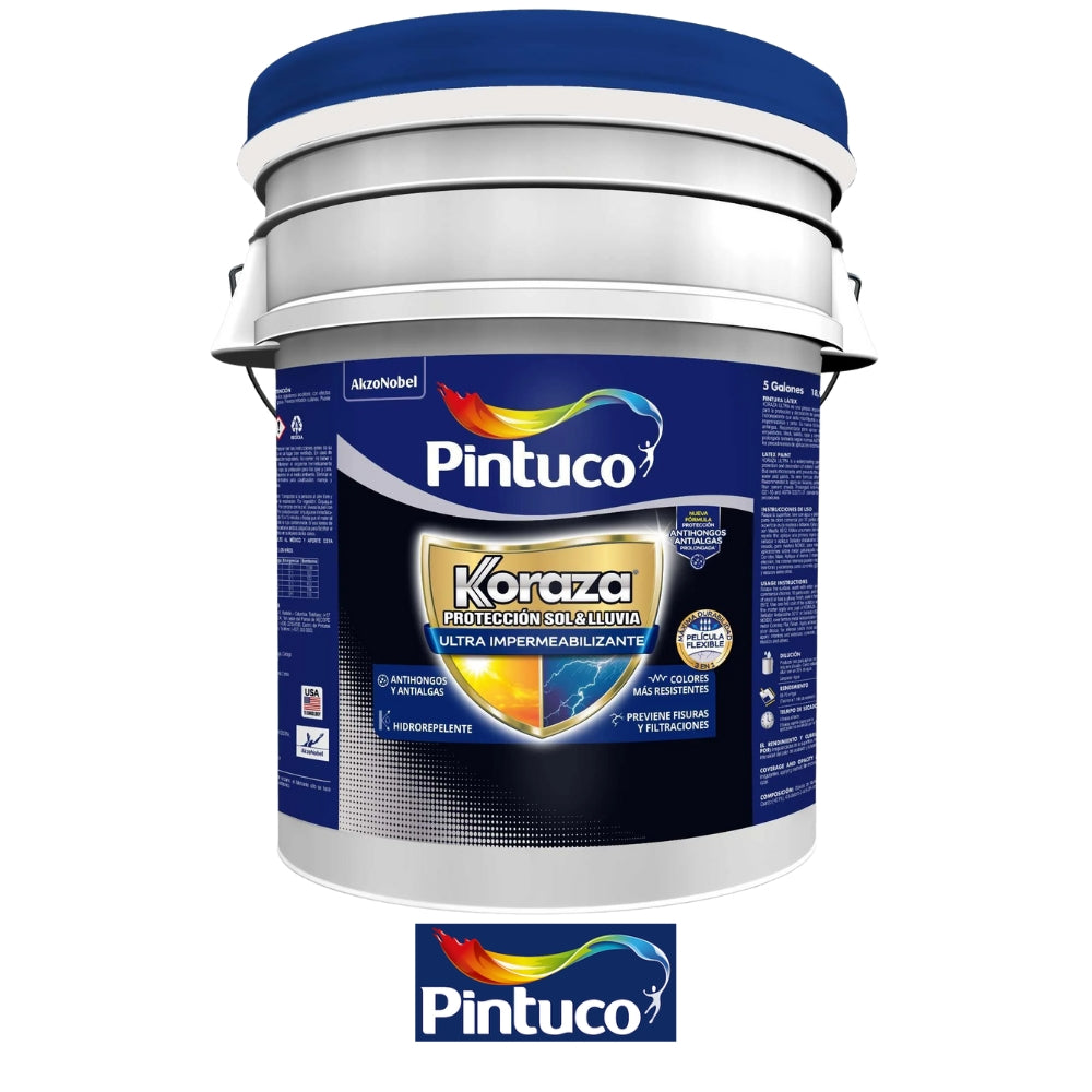 PINTURA IMPERMEABILIZANTE KORAZA ULTRA BASE DEEP CANECA 5 GL PINTUCO