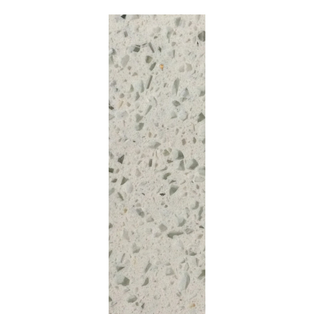 ZOCALO DE CUARZO WHITE STELLAR 200CM X 12CM X 2CM