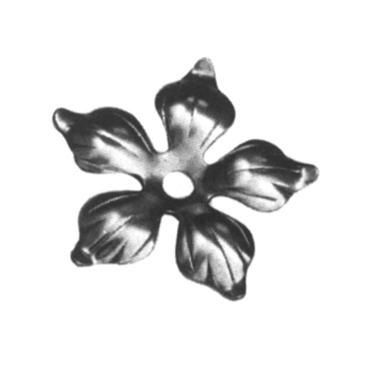 ROSETA DE HIERRO FORJADO 2X90X10mm - 138/4
