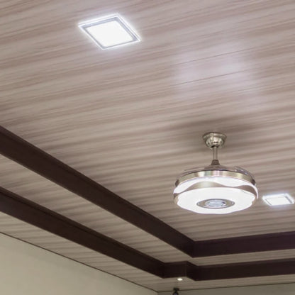 CIELO RASO DE PVC ROBLE SEDA CLARO 7MM X 20CM X 5.9M YS20-15