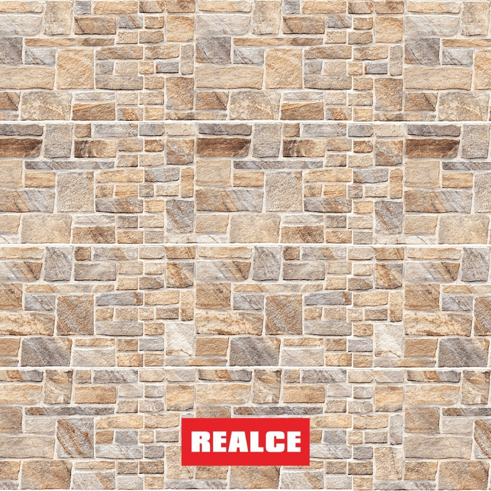 REVESTIMIENTO CERAMICO REALCE 32702 ROCK ALMOND 32x55CM 1.39M2/CAJA