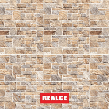 REVESTIMIENTO CERAMICO REALCE 32702 ROCK ALMOND 32x55CM 1.39M2/CAJA