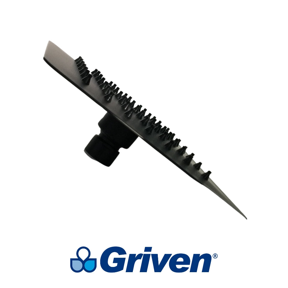 REGADERA PARA DUCHA CABEZA CUADRADA 6 PULGADAS NEGRA GRIVEN GV-SHB6-S