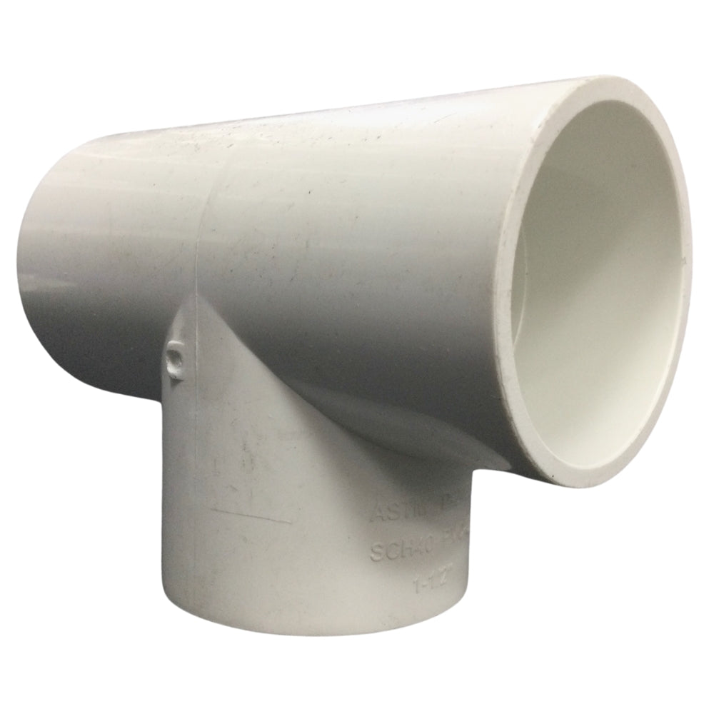 TEE PVC 1-1/2 PULGADAS PRESION SCH-40 C/C
