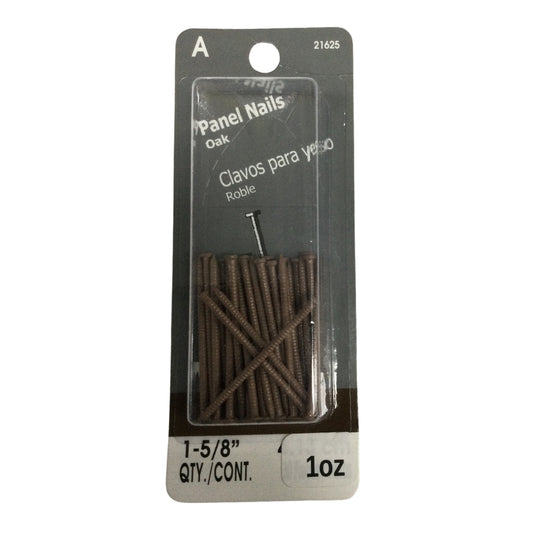 CLAVO PARA PANEL ROBLE 1-5/8 PULGADAS