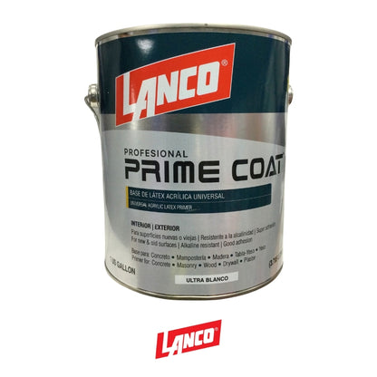 PINTURA BASE PRIME COAT BLANCO GL WP038-4 LANCO