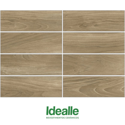 PISO DE CERAMICA TIPO MADERA IDEALLE DAYTON CLASSIC 20X60 CM 1.70M2 CAJA 29304