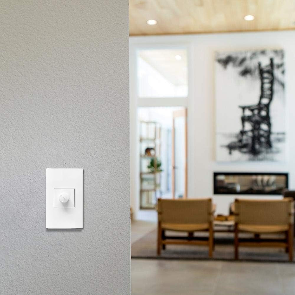 DIMMER DE LUZ BLANCO CON TAPA 500W ASPEN