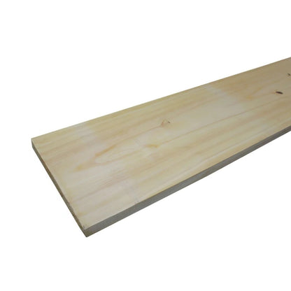 MADERA DE PINO CEPILLADA 1 PULGADA X 12 PULGADAS X 10 PIES