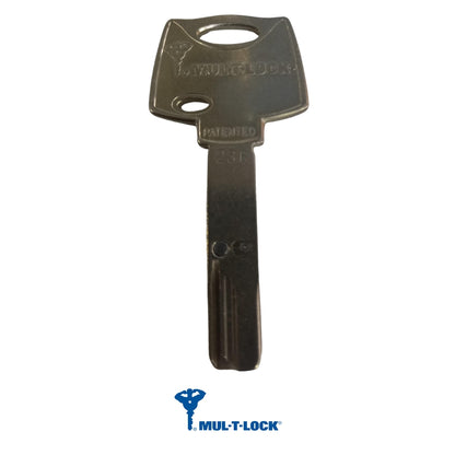 LLAVE METALICA MUL-T-LOCK S236