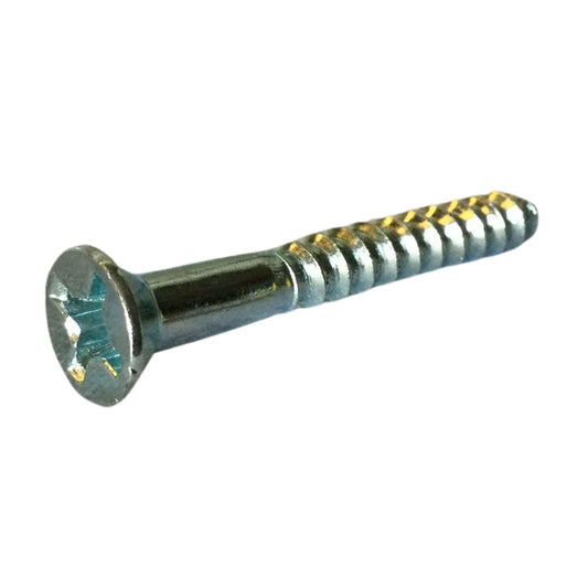 TORNILLO PARA MADERA CAB PLANA PHILLIPS ZINC #10 x 1-1/2 PULGADAS
