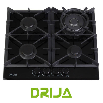 ESTUFA A GAS VITRO-CERAMICA 58.4 CM, 4 QUEMADORES ITALIANO (TOSCANA 60)