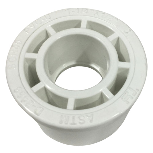 REDUCCION PVC 1-1/4 PULGADAS X 1/2 PULGADAS SCH-40